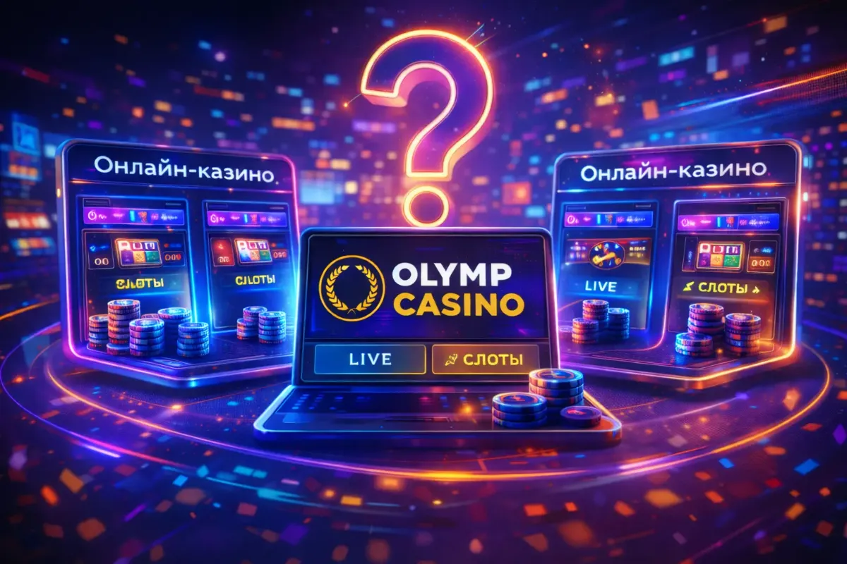 Olymp казино на ноутбуке